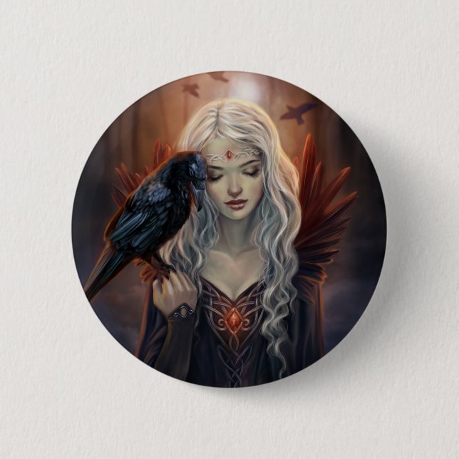 Ravenkin Button (Front)