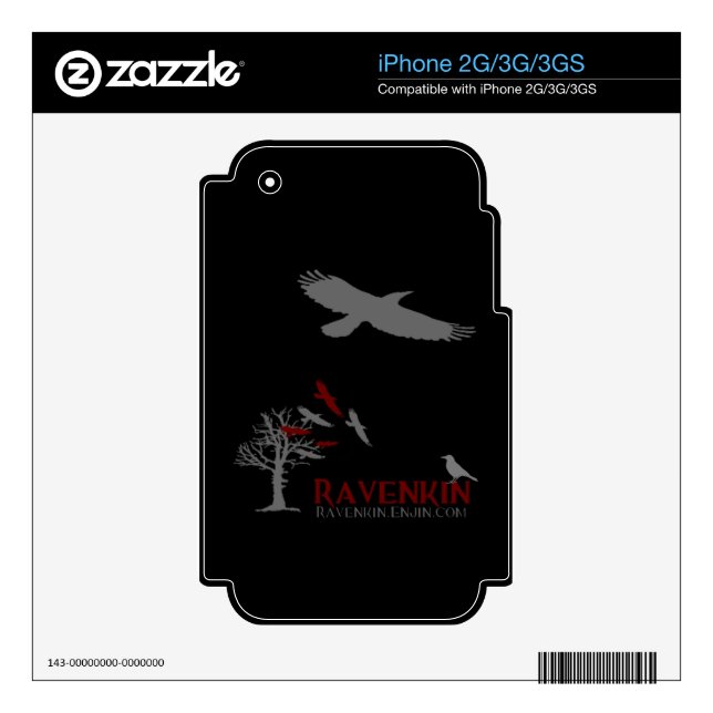 Ravenkin Shadow Collection Skins For iPhone 2G (Product)