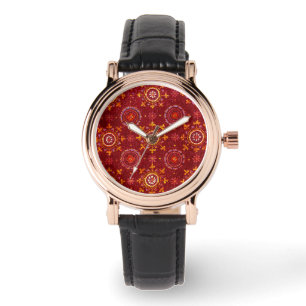 RAVENNA BYZANTINE MOSAICS,STARS,RED STARRY NIGHT WATCH