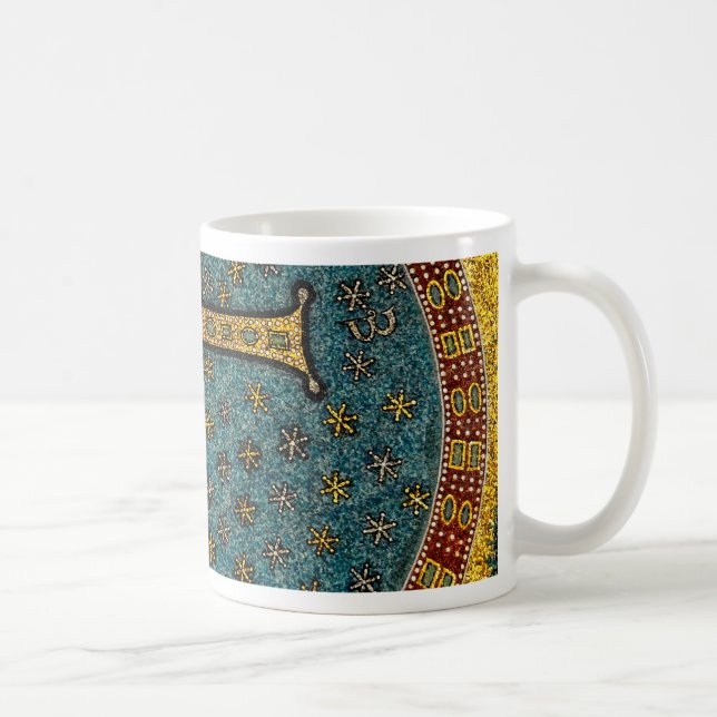 Ravenna Mosaic Cross Coffee Mug (Right)