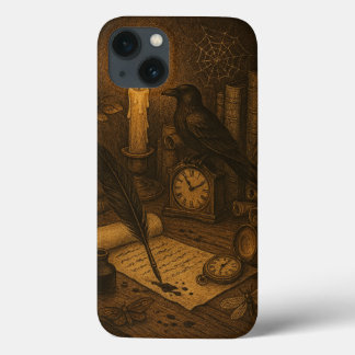 Raven's Desk iPhone 13 Case