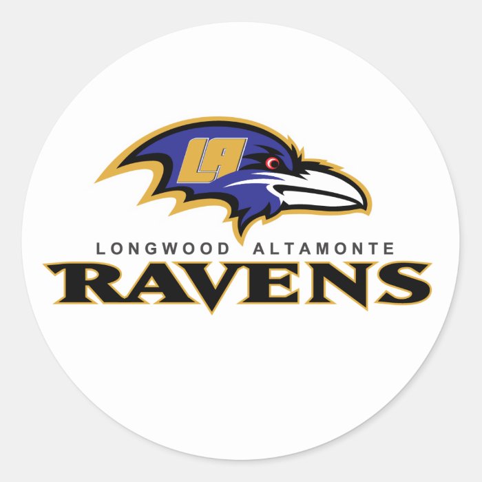 Ravens Items Round Stickers