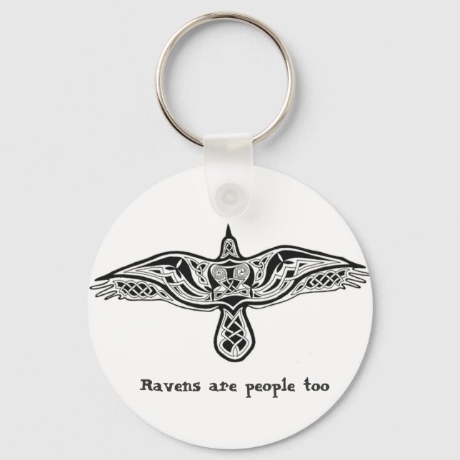 ravens keychain (Front)