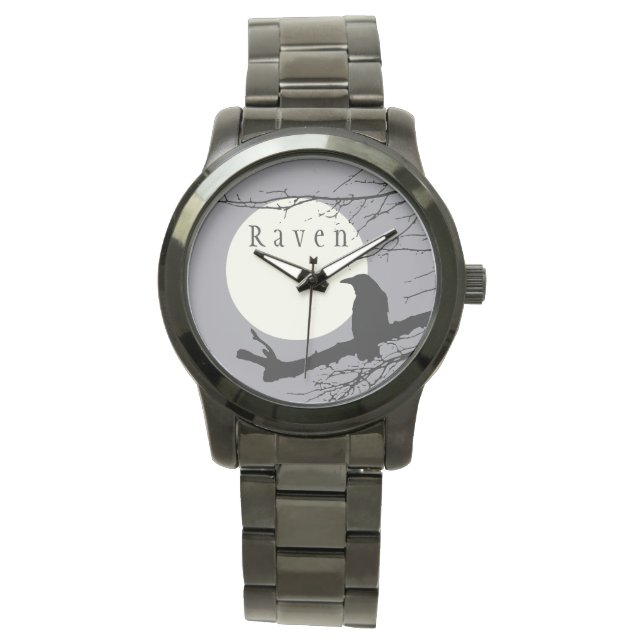 Raven's Moon Timepiece Watch (Front)