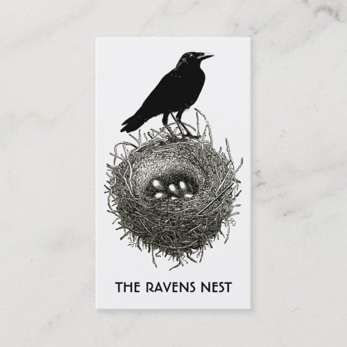 Ravens Nest Business Or Profile Cards