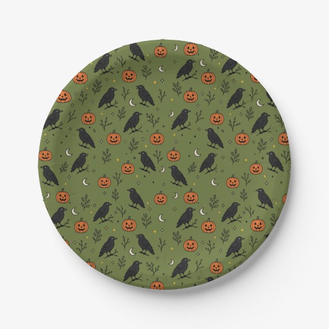 Ravens  paper plates (Front)