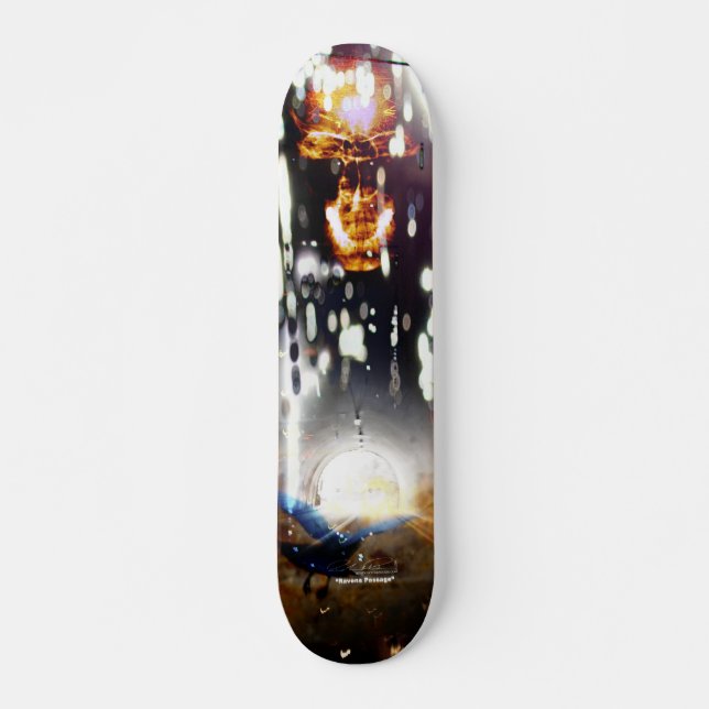 Ravens Passage Skateboard Deck (Front)