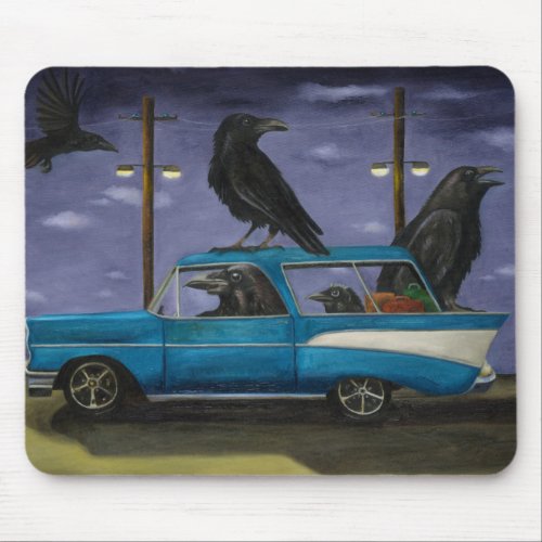 Ravens' Ride Mouse Pad