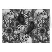 Raven's secret. Dark and moody gothic illustration (Front Horizontal)