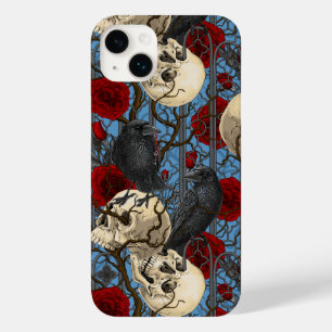 Raven's secret. Dark and moody gothic illustration Case-Mate iPhone 14 Plus Case