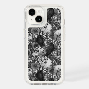 Raven's secret. Dark and moody gothic illustration Speck iPhone 14 Case