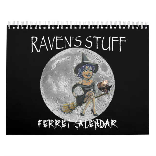 ravens stuff ferret calendar