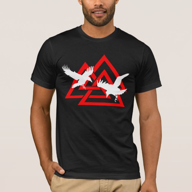 Ravens Valknut Shirt (Front)