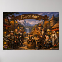Ravenshire Village Poster
