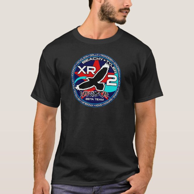 Ravenstar mk1 Beta Team T-Shirt (Front)