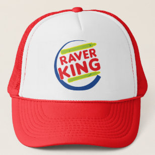 Raver King Trucker Hat