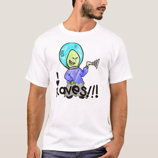 raves - Customized T-Shirt (Front)
