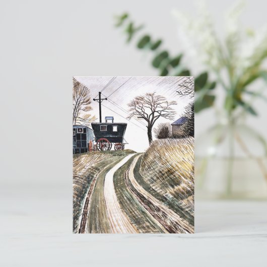 Ravilious - Caravans, fine art (Standing Front)