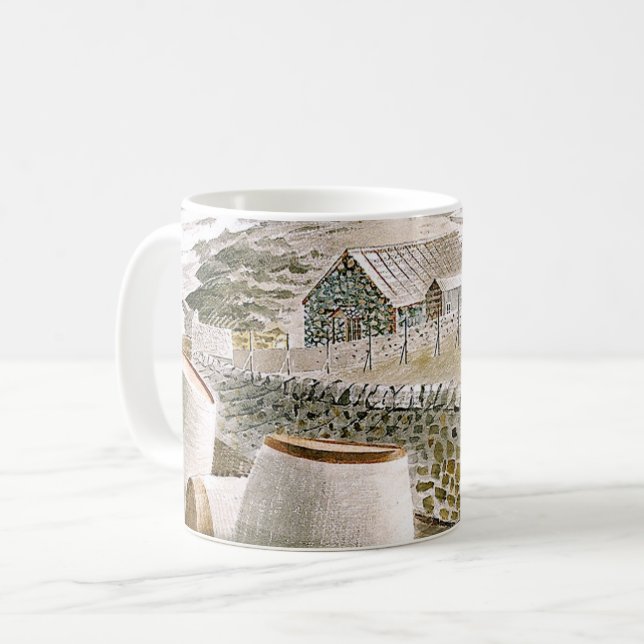 Ravilious - Convoy Passing an Island Coffee Mug (Front Left)