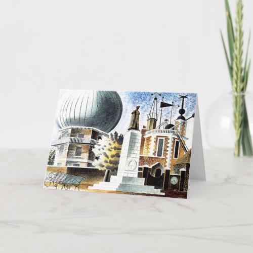 Ravilious _ Greenwich Observatory Card