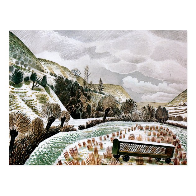 Winter Snow Christmas Cards | Pack Of 8 | V&A Shop