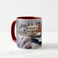 Ravilious - Vicarage in Winter, fine art Mug