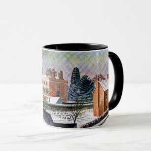 Ravilious - Vicarage in Winter, fine art Mug