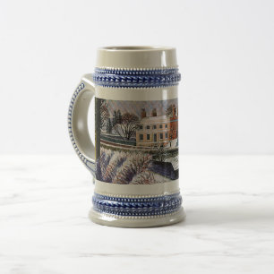 Ravilious - Vicarage in Winter, fine art Mug