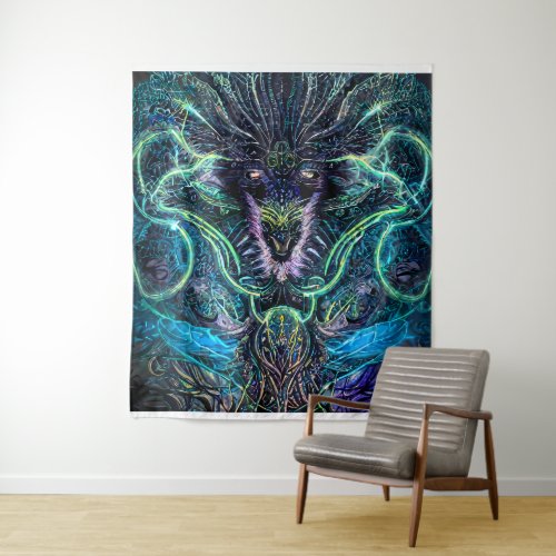 _ Ravine of the Dragons _ Tapestry