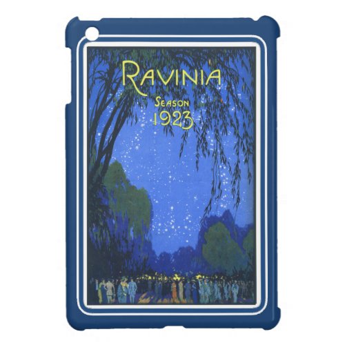 Ravinia Under the Stars Vintage 1923 Season Case For The iPad Mini