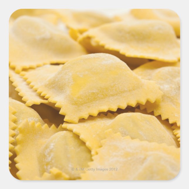 ravioli square sticker (Front)