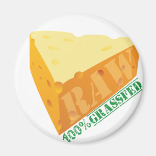 Raw Cheese Organic Planet Magnets