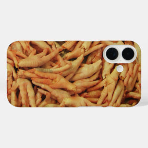 Raw Chicken Feet iPhone 16 Case