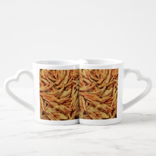 Raw Chicken Feet Coffee Mug Set