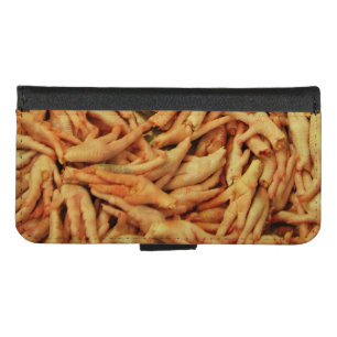 Raw Chicken Feet iPhone 8/7 Wallet Case