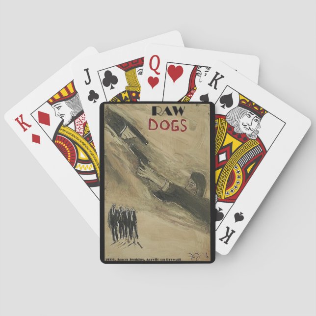 RAW DOGS POKER CARDS (Back)