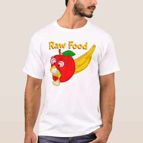Raw food funny fruit T_Shirt