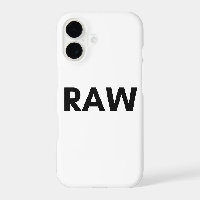 raw iphone case (Back)