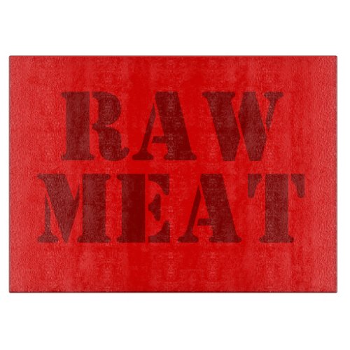 Raw Meat Cutting Board