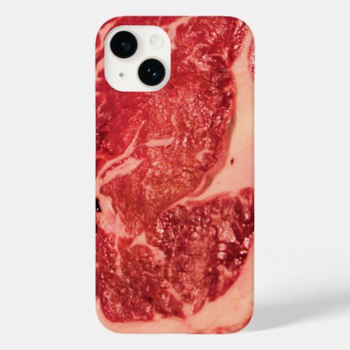 Raw Meat Ribeye Steak Case_Mate iPhone 14 Case