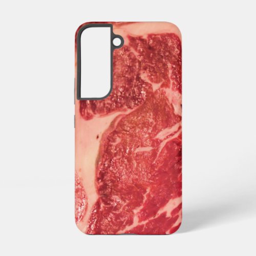 Raw Meat Ribeye Steak Samsung Galaxy S22 Case