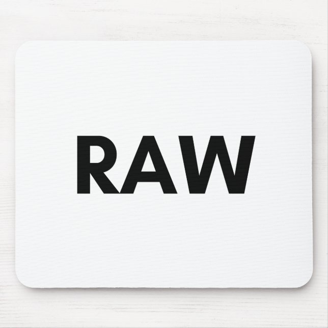 raw mouse pad (Front)