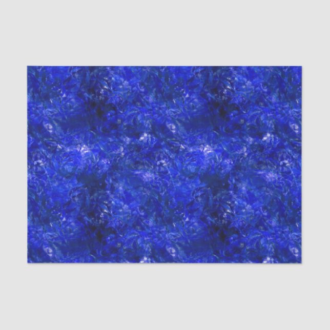 Raw Sapphire Tissue Paper (Front)