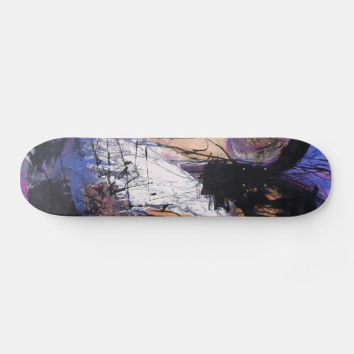 RAW SKATEBOARD DECK Zazzle