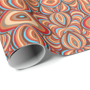 Raw Swirls Wrapping Paper