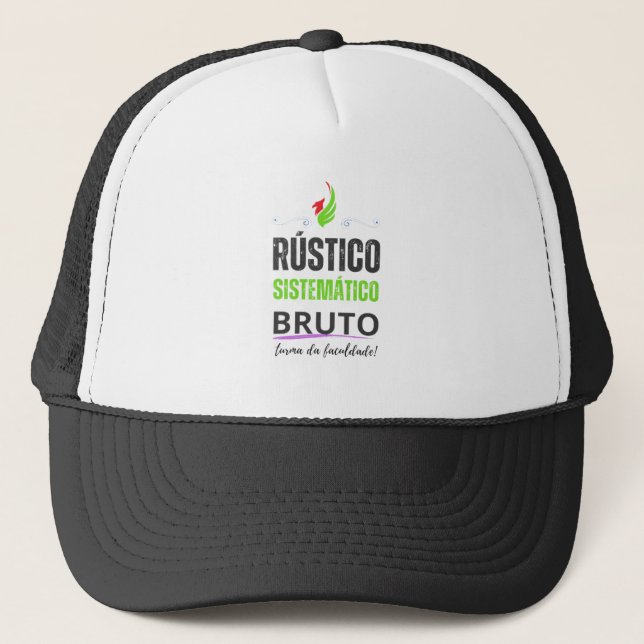 Raw Systematic Boné Rustico: Trucker Hat (Front)