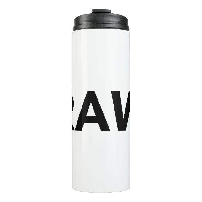 raw thermal tumbler (Front)