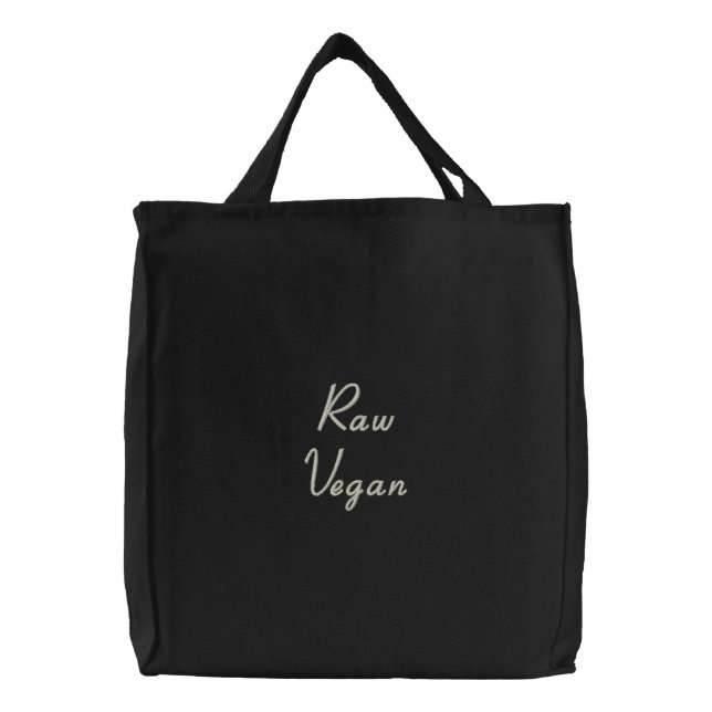 Raw Vegan Eco Friendly Bag (Front)