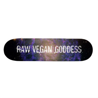 Raw Vegan Goddess Skateboard Deck