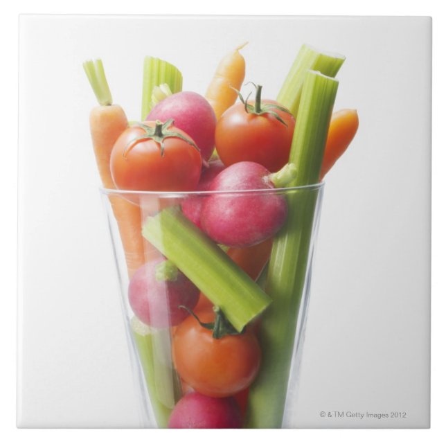 Raw vegetable shake tile (Front)